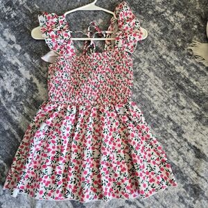 SHEIN Pink Floral Tank Top